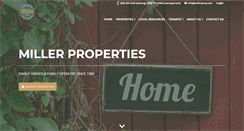 Desktop Screenshot of millerprop.com